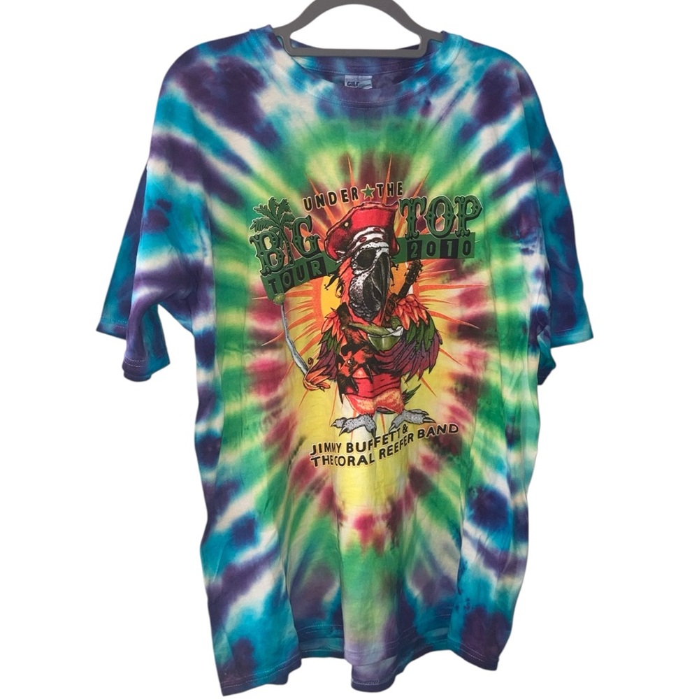 Jimmy Buffett men’s tie dye XL 2010 tour